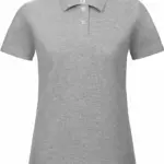 Id.001 Ladies' Polo Shirt, heather grey — productfoto 12