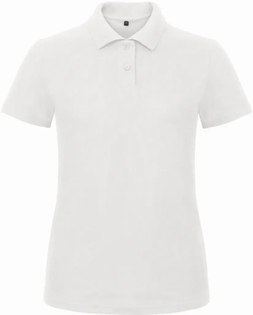Id.001 Ladies' Polo Shirt, white — productfoto 23