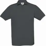Safran Polo Shirt, dark grey — productfoto 4