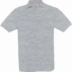 Safran Polo Shirt, heather grey — productfoto 5