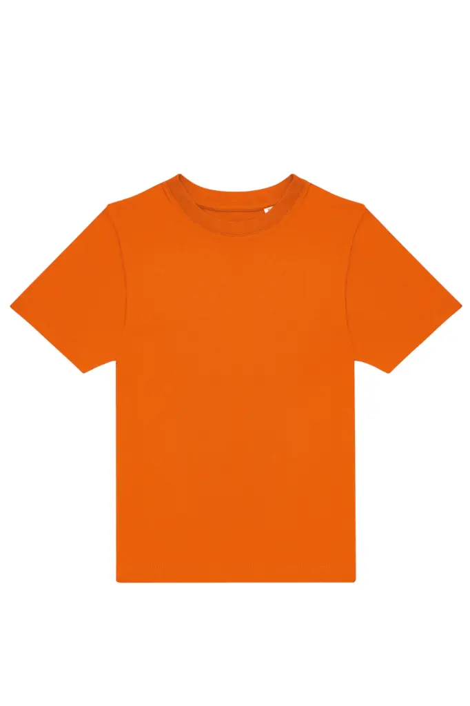 T-shirt kids #E150, orange — productfoto 14