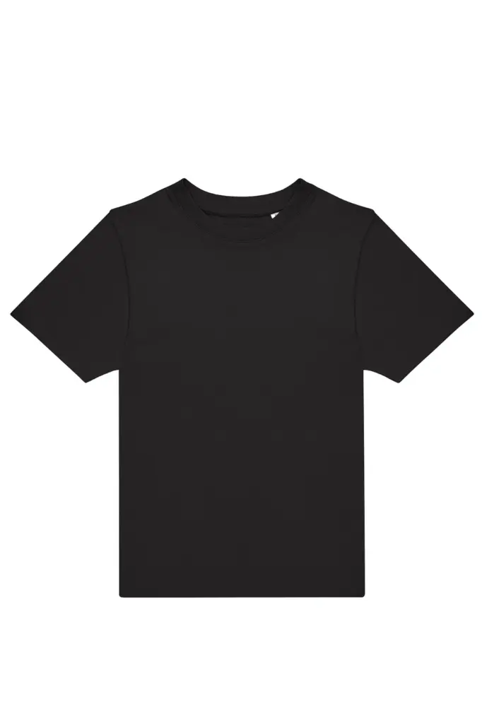 T-shirt kids #E190, black — productfoto 2