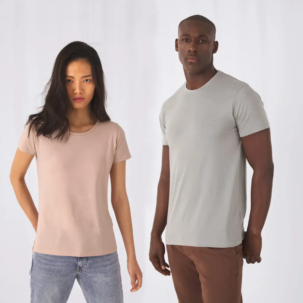 Organic Cotton Crew Neck T-shirt Inspire — productfoto 2