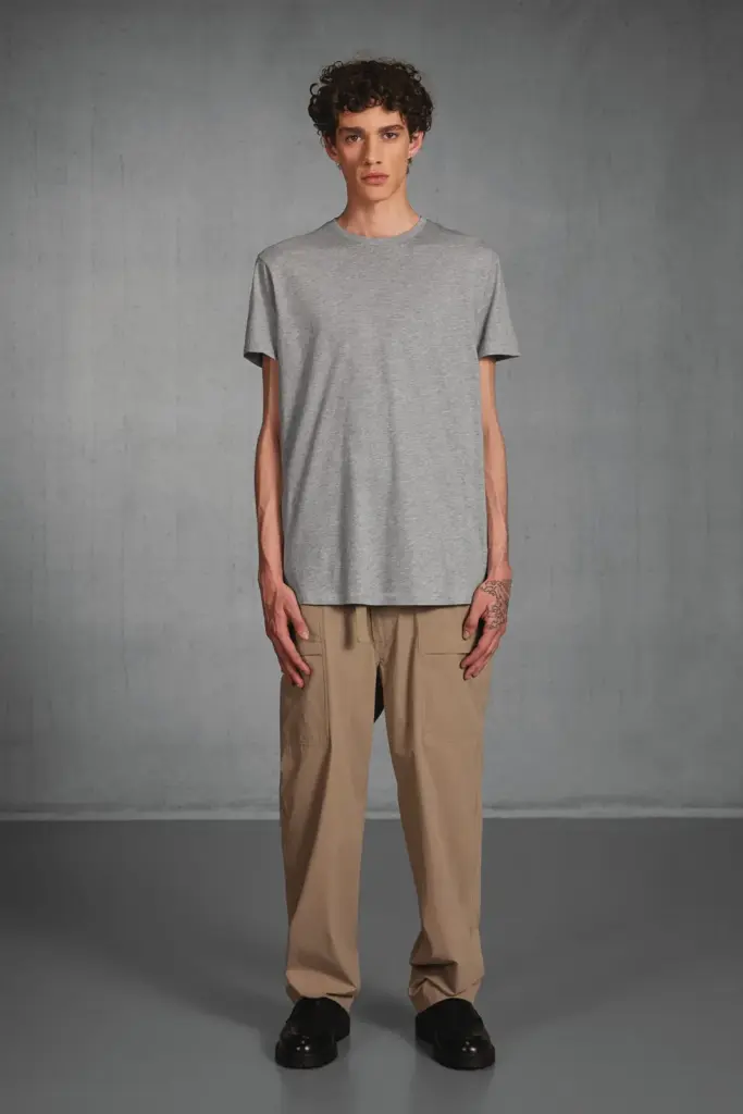 Organic Cotton Crew Neck T-shirt Inspire — productfoto 3