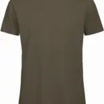 Organic Cotton Crew Neck T-shirt Inspire, khaki — productfoto 10