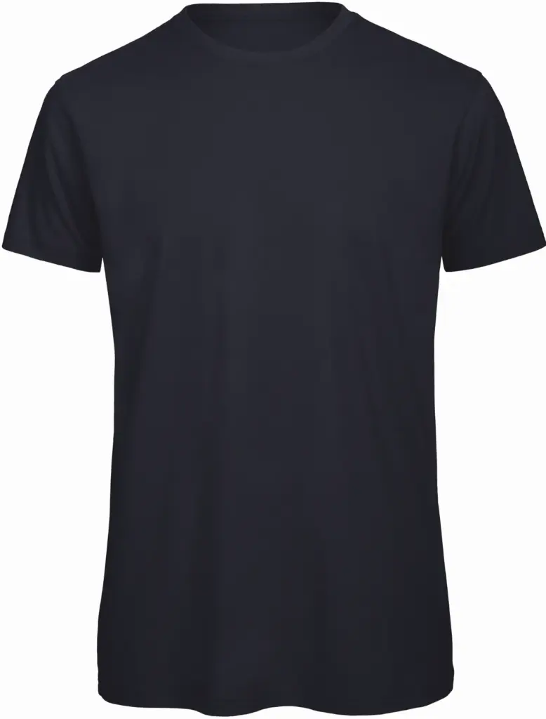 Organic Cotton Crew Neck T-shirt Inspire, navy — productfoto 14