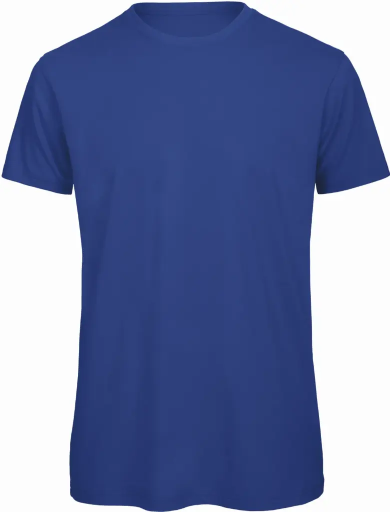 Organic Cotton Crew Neck T-shirt Inspire, royal blue — productfoto 18