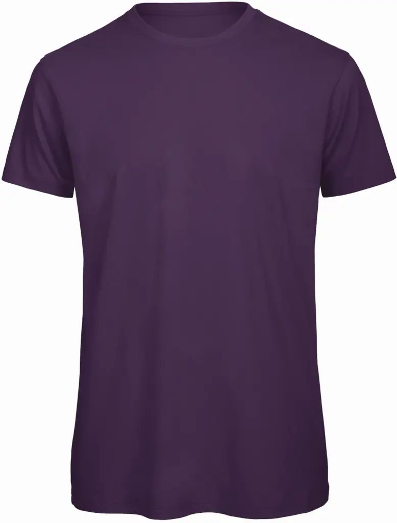 Organic Cotton Crew Neck T-shirt Inspire, urban purple — productfoto 20