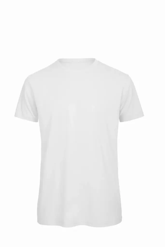 Organic Cotton Crew Neck T-shirt Inspire, white — productfoto 21