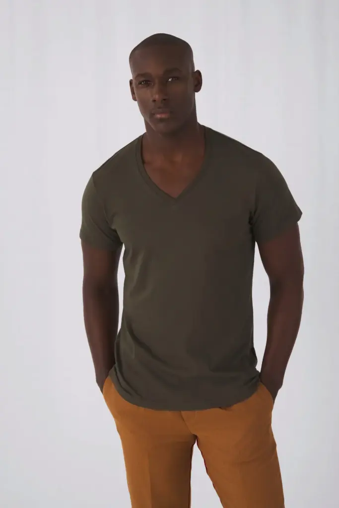 Organic Cotton Inspire V-neck T-shirt