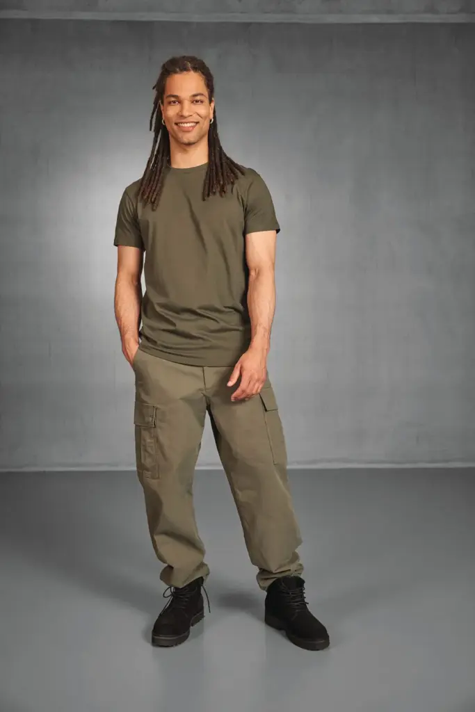 Inspire Plus Men's organic T-shirt — productfoto 4