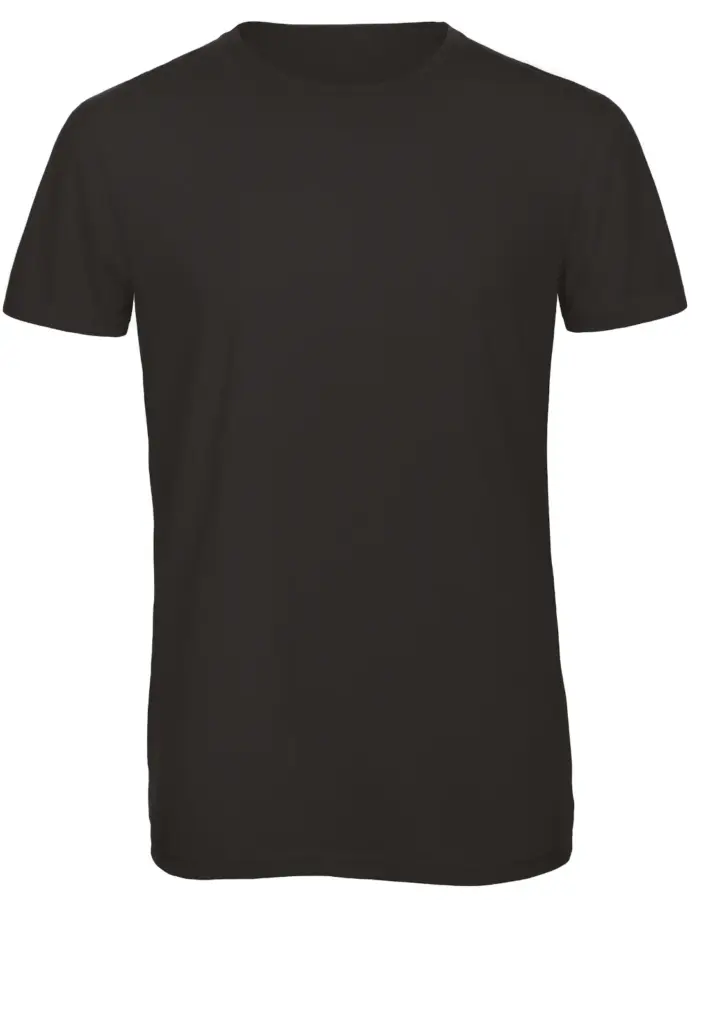 PS_CGTM055_BLACK - Hidalgo TriBlend T-shirt, black — productfoto 3