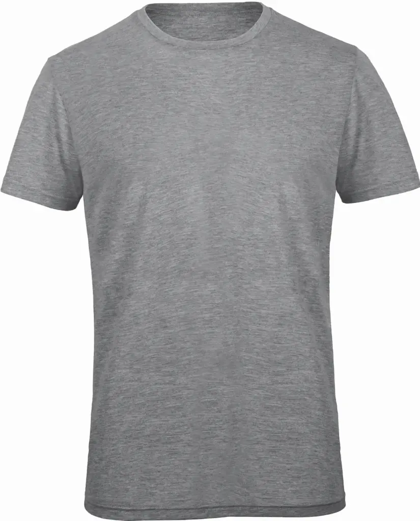 PS_CGTM055_HEATHERLIGHTGREY - Hidalgo TriBlend T-shirt, heather light grey — productfoto 6