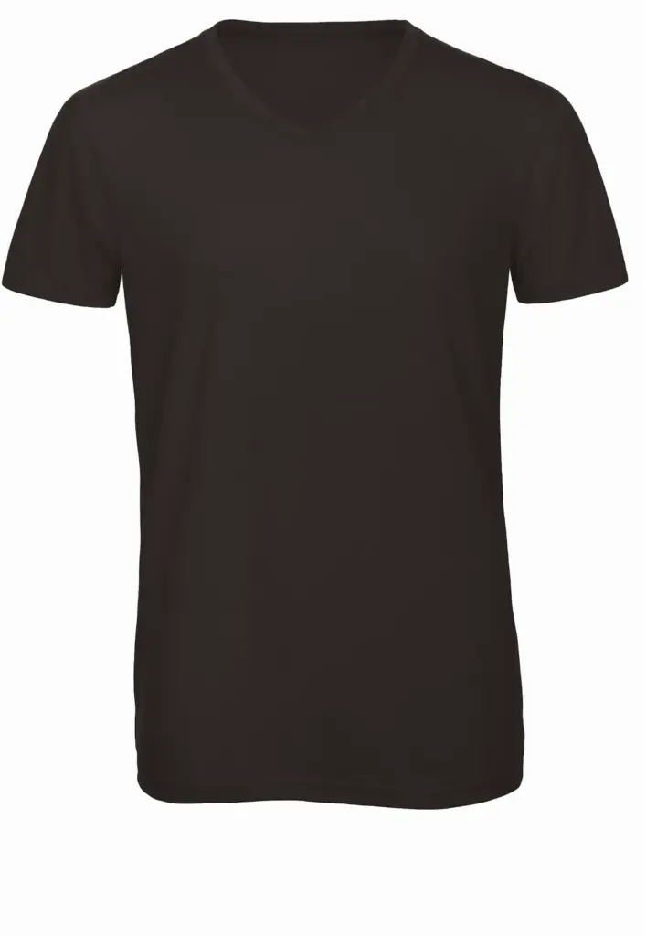 TriBlend V-neck TEE, black — productfoto 2