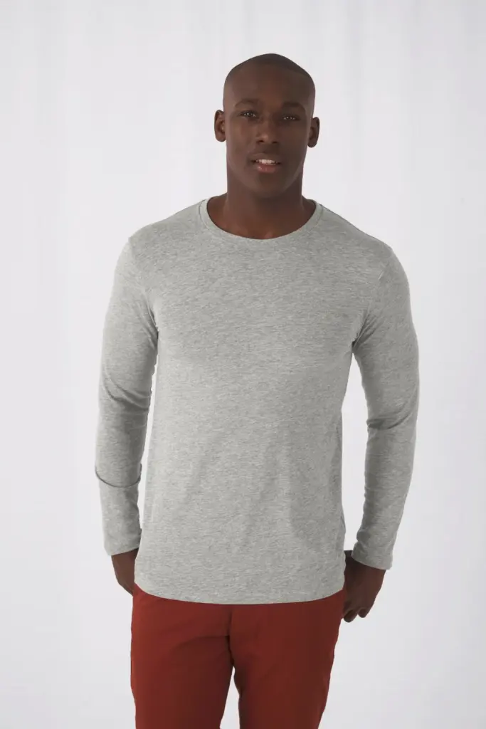 Men's organic Inspire long-sleeve T-shirt