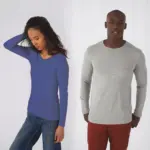 Men's organic Inspire long-sleeve T-shirt — productfoto 2