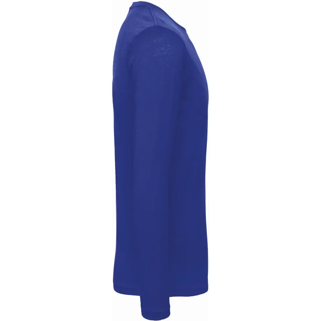 PS_CGTM070-S_COBALTBLUE - Hidalgo Men's organic Inspire long-sleeve T-shirt, cobalt blue — productfoto 4