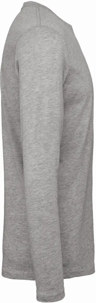PS_CGTM070-S_SPORTGREY - Hidalgo Men's organic Inspire long-sleeve T-shirt, sport grey — productfoto 5