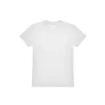 T-shirt met V-hals #150, white — productfoto 7