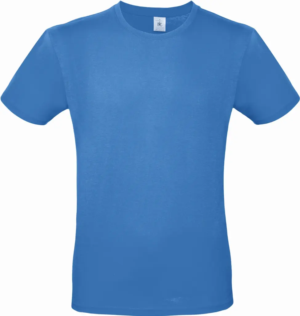 #E150 Men's T-shirt, azure — productfoto 14