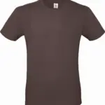 #E150 Men's T-shirt, bear brown — productfoto 15