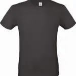 #E150 Men's T-shirt, black pure — productfoto 11