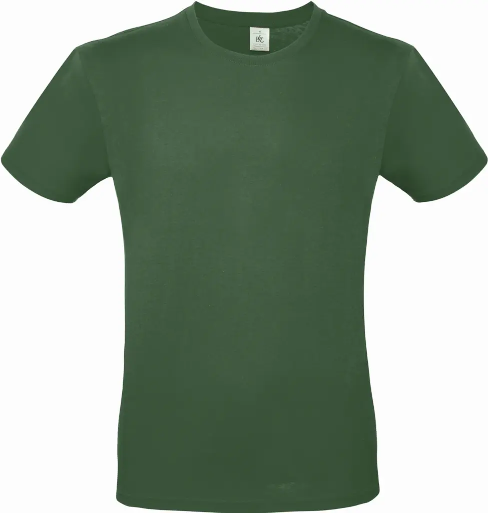#E150 Men's T-shirt, bottle green — productfoto 17