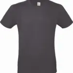 #E150 Men's T-shirt, dark grey — productfoto 20