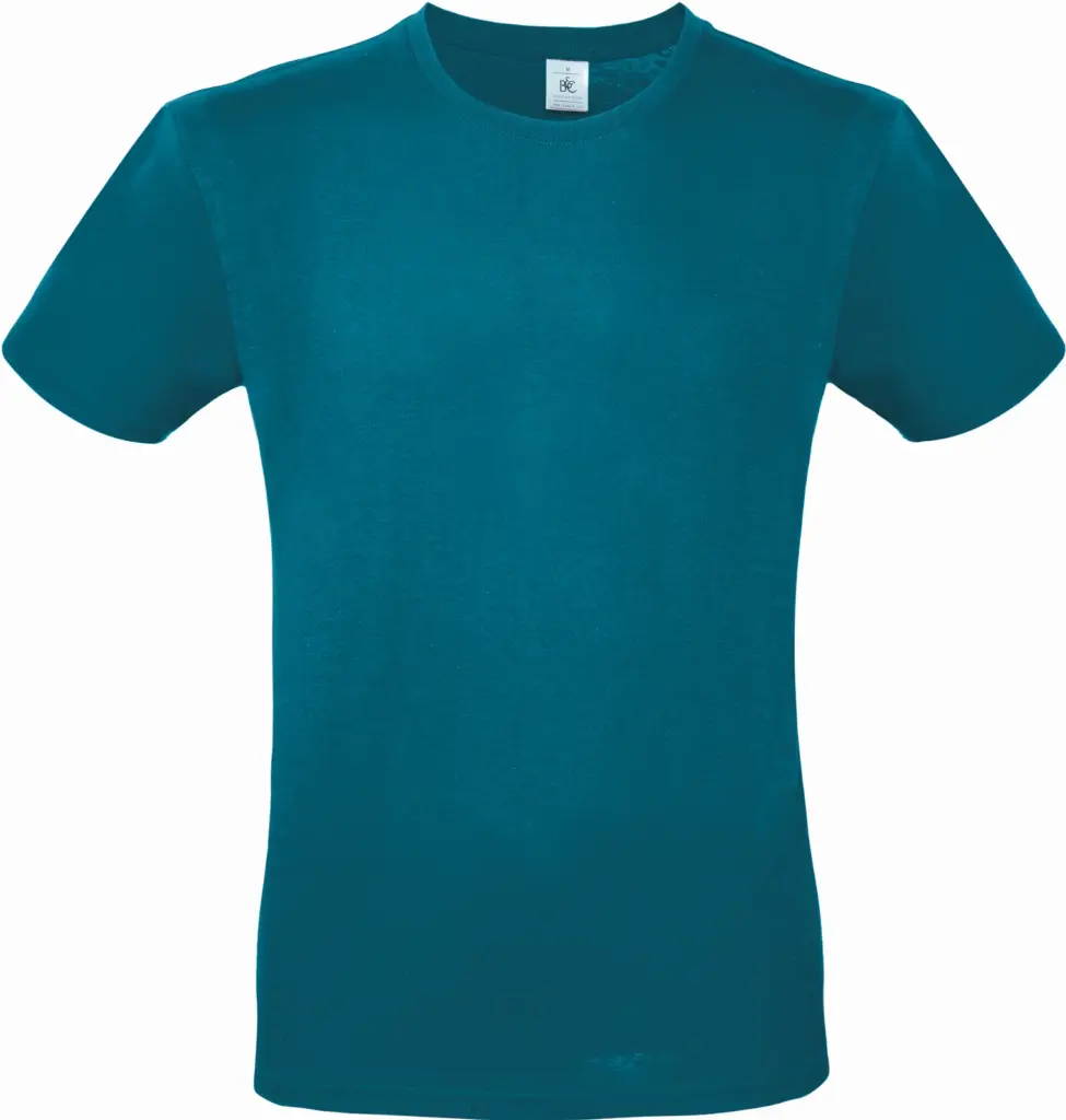 #E150 Men's T-shirt, diva blue — productfoto 23