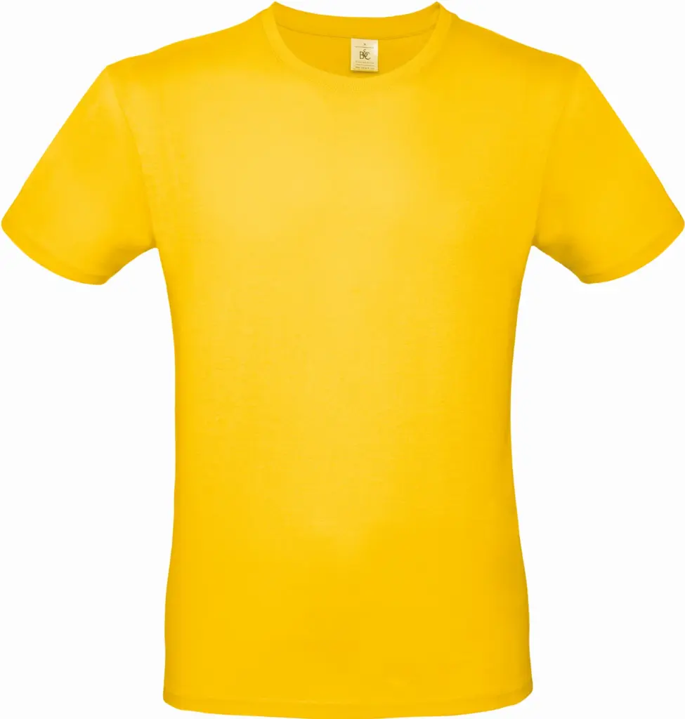 #E150 Men's T-shirt, gold — productfoto 27
