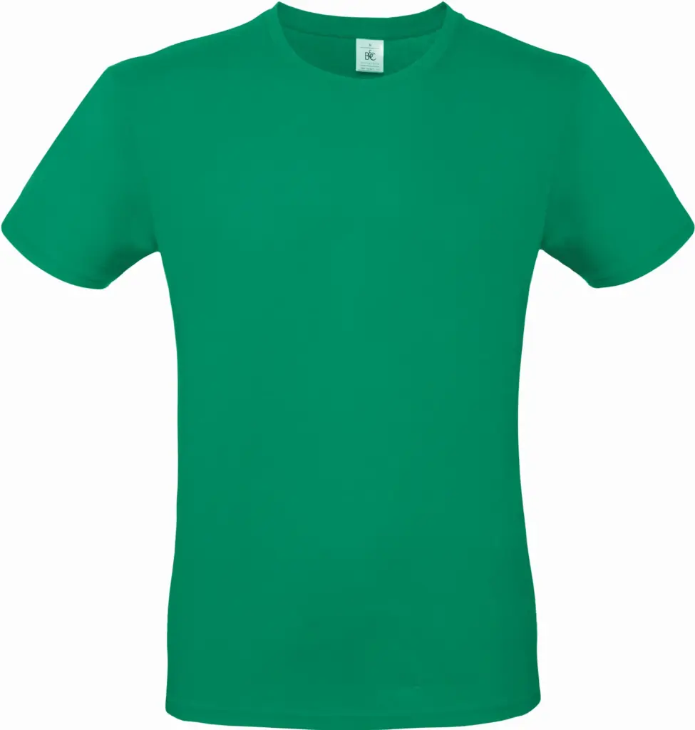 #E150 Men's T-shirt, kelly green — productfoto 28