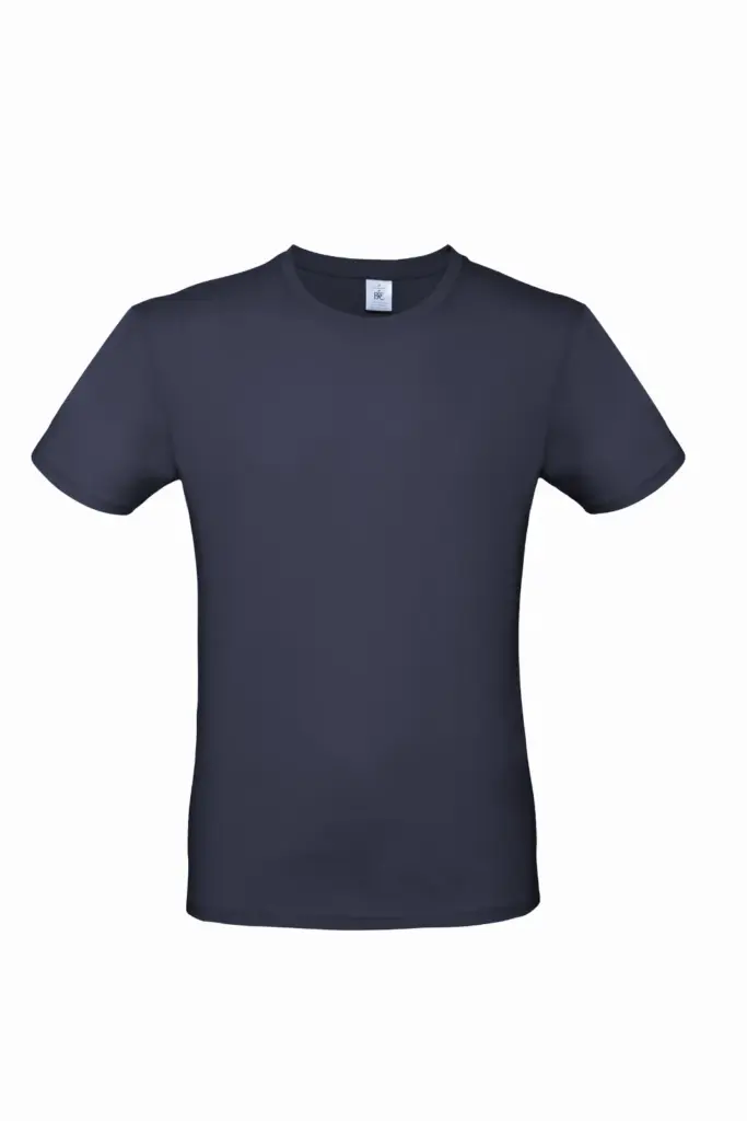#E150 Men's T-shirt, navy — productfoto 33