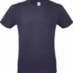 #E150 Men's T-shirt, navy blue — productfoto 34