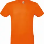 #E150 Men's T-shirt, orange — productfoto 35