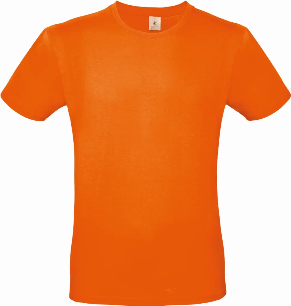 #E150 Men's T-shirt, orange — productfoto 35