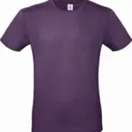 #E150 Men's T-shirt, radiant purple — productfoto 38