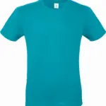 #E150 Men's T-shirt, real turquoise — productfoto 39