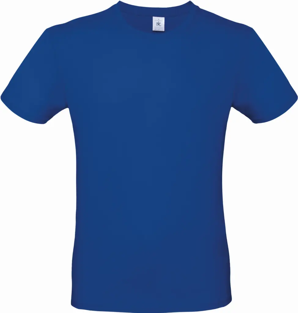#E150 Men's T-shirt, royal blue — productfoto 41
