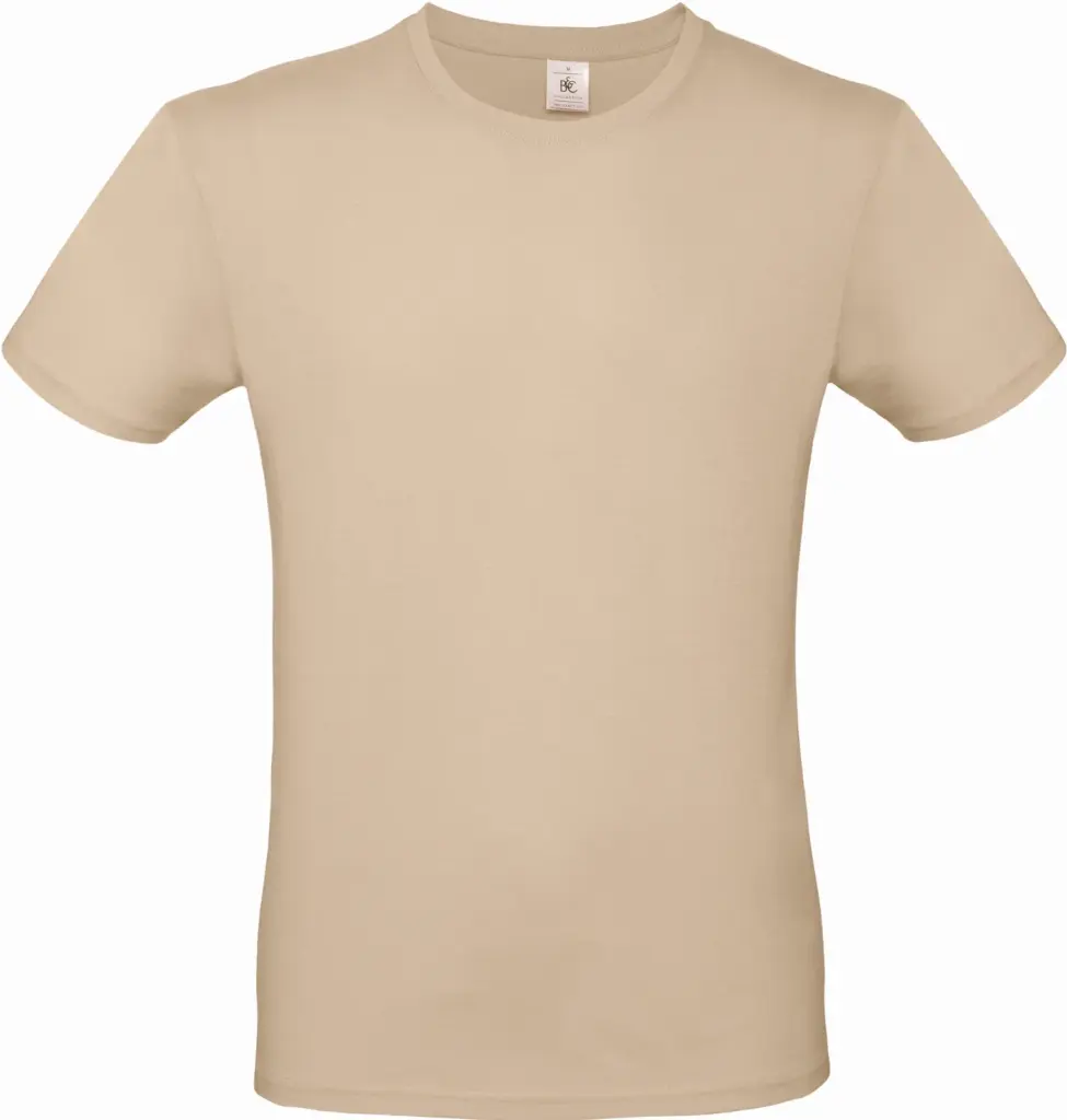 #E150 Men's T-shirt, sand — productfoto 42