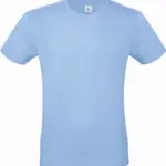 #E150 Men's T-shirt, sky blue — productfoto 43