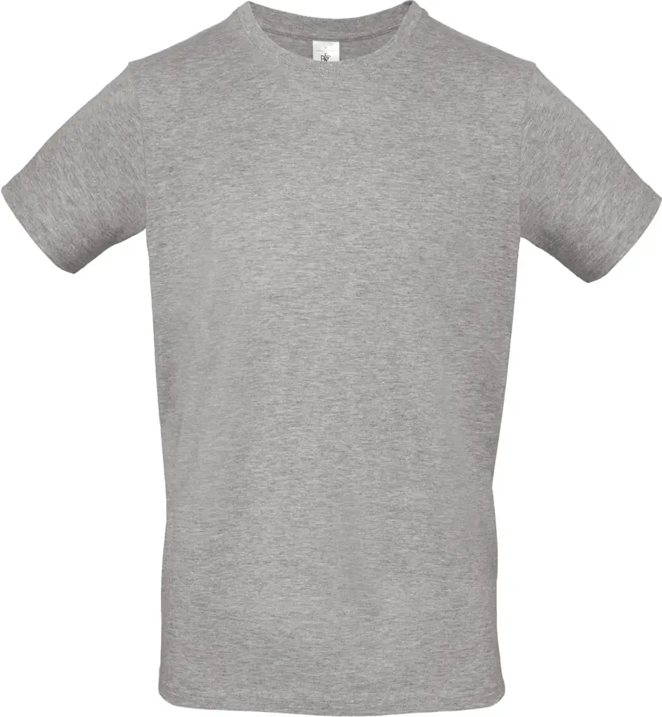 #E150 Men's T-shirt, sport grey — productfoto 45