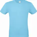 #E150 Men's T-shirt, turquoise — productfoto 46