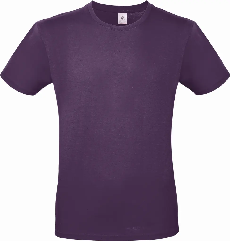 #E150 Men's T-shirt, urban purple — productfoto 48