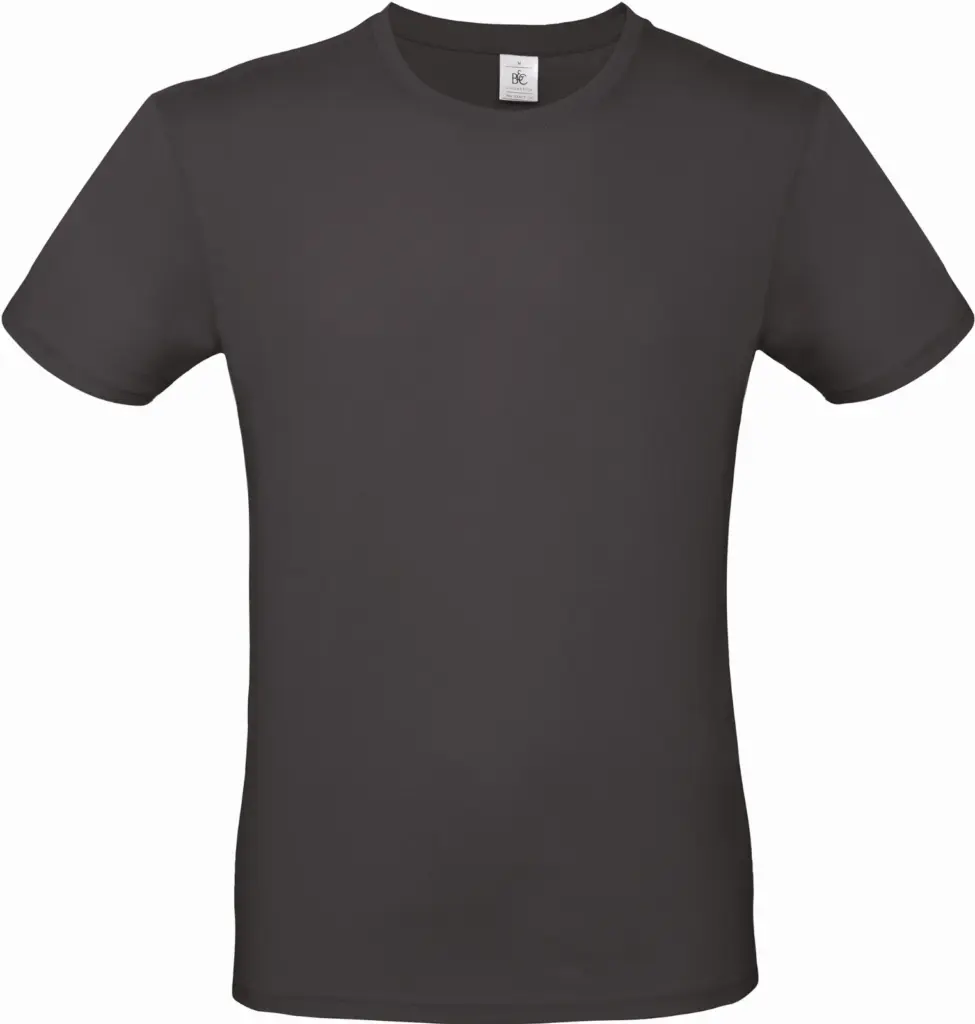 #E150 Men's T-shirt, used black — productfoto 49