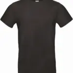 #E190 Men's T-shirt, black — productfoto 32