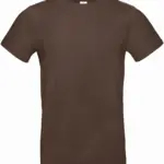 #E190 Men's T-shirt, brown — productfoto 34
