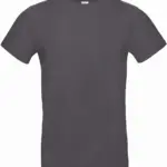 #E190 Men's T-shirt, dark grey — productfoto 38