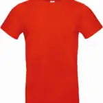 #E190 Men's T-shirt, fire red — productfoto 40