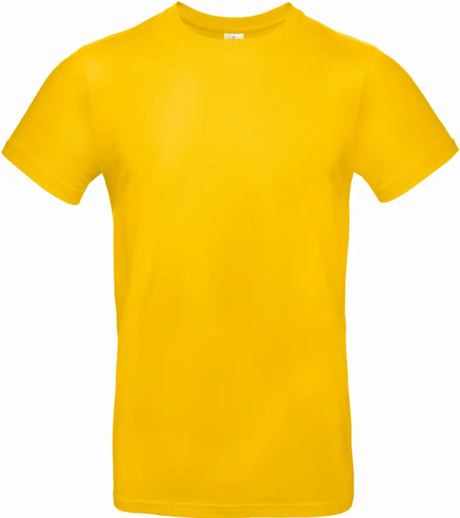 #E190 Men's T-shirt, gold — productfoto 41