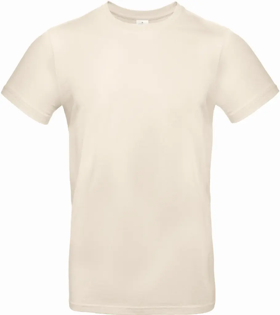 #E190 Men's T-shirt, natural — productfoto 45